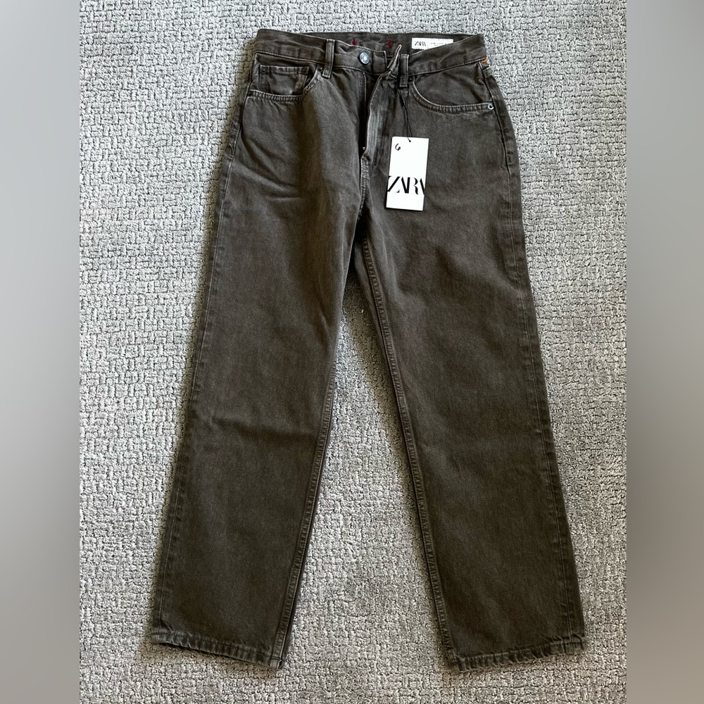 ZARA brown jeans